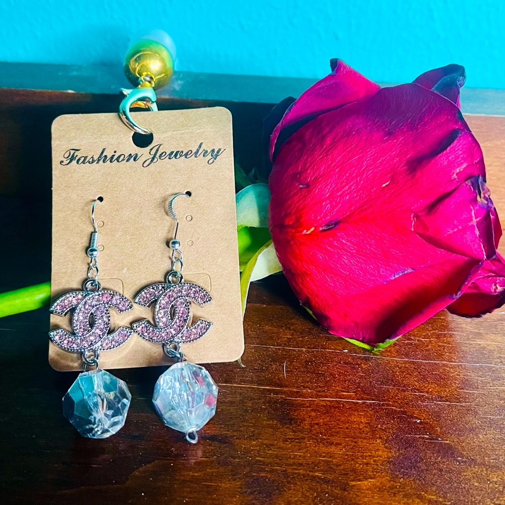 Custom Studded Lux & Designer Earrings- Chanel, Gucci, Louis Vuitton